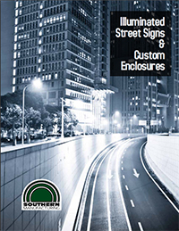 Illuminated Street Signs & Custom Enclosures